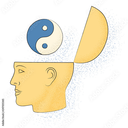 Symbolic drawing of the knowledge of philosophy