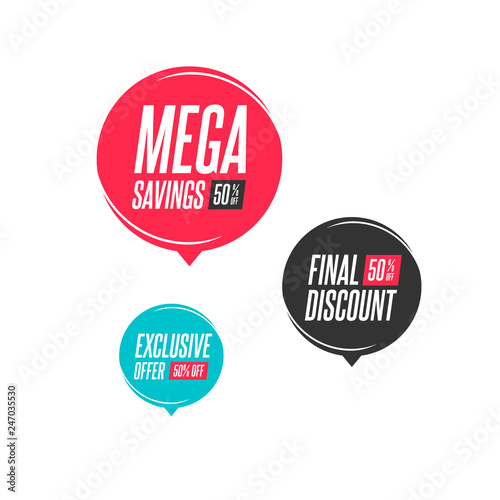 Mega Savings, Final Discount & Exclusive Offer 50% Off Labels