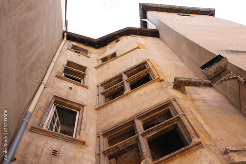 Verlassenes Stadthaus in Lyon