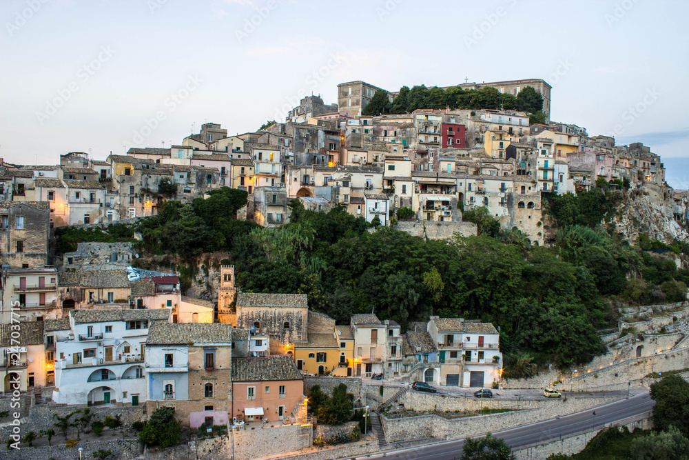 Splendid view of Ragusa Ibla, Sicily
