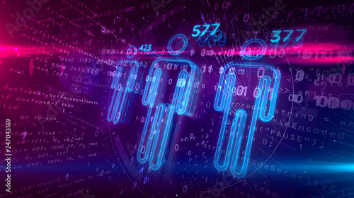 Φωτογραφία Social scoring concept