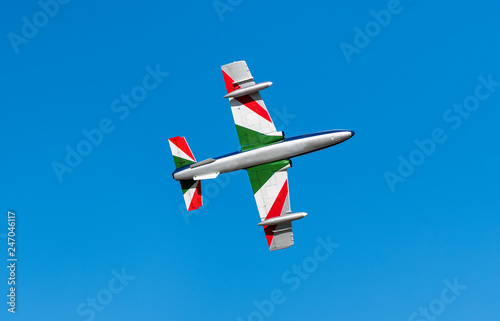 RC model airplane Aermacchi MB 339