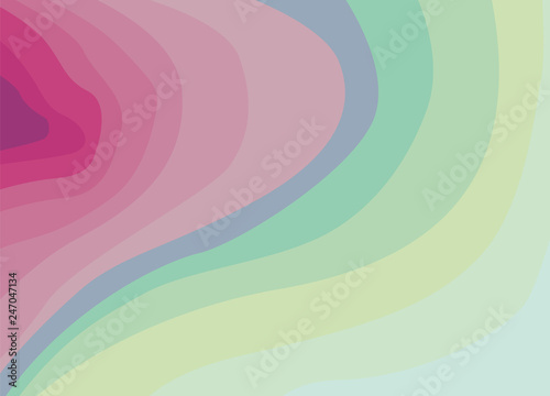 Abstract background of iridescent waves ticking in the side. Zine background for the design of unusual articles and pages on the Internet