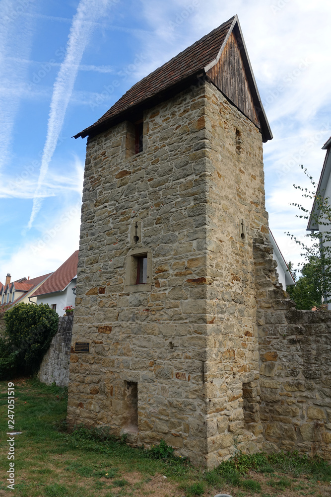 Storchennestturm in Öhringen Storchennestturm in Öhringen