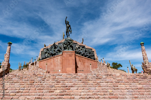 Monument to the Heroes of Independence, Humahuaca, Jujuy, Argentina. photo