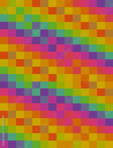 abstract background cardboard texture multicolor blocks orange green violet vertical canvas design base colorful