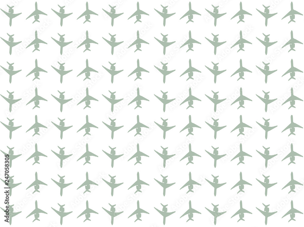 abstract background infinite series icon modern airplane design basis postcard web site on white base