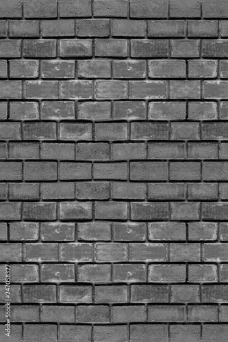 brickwork vertical pan gray tinted bricks basis of urban stone texture tough weathered fabric pattern
