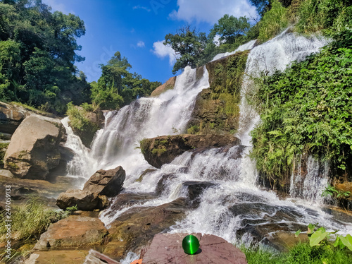 waterfall in forest