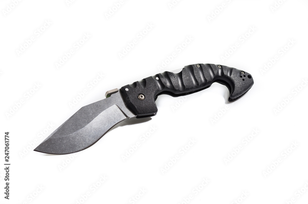 Fototapeta premium The knife and the space around it. Lots of air around the knife.