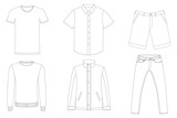 Clothes Outlines