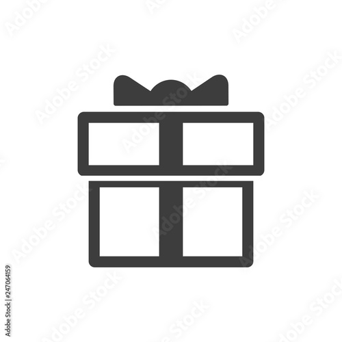 Gift icon sign - vector