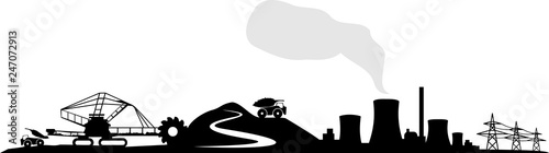 Coal Mining Skyline