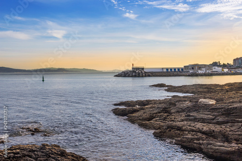 Wallpaper Mural Portonovo fishing harbor Torontodigital.ca