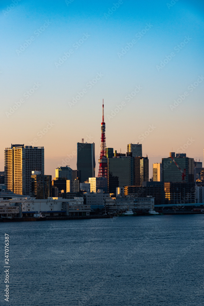 Fototapeta premium Tokyo Tower(Japanese tourist spots)