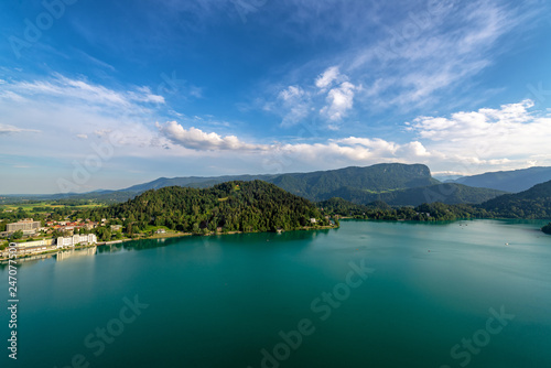 Beautiful Lake Bled Landscape