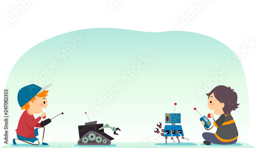 Robot Games Stickman Kids C...