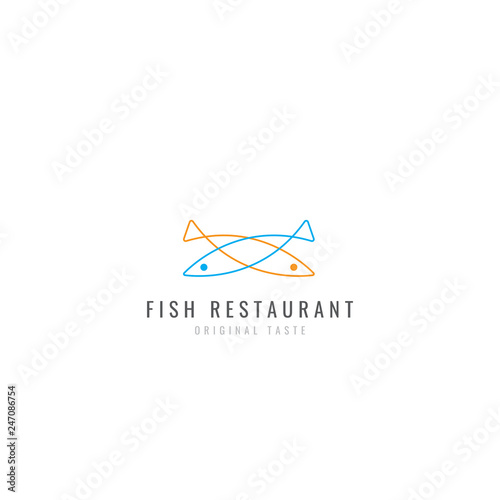 logo fried fish restaurant