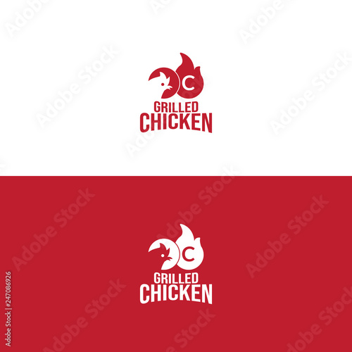 logo grilled chicken restaurant
