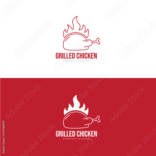 logo grilled chicken restaurant