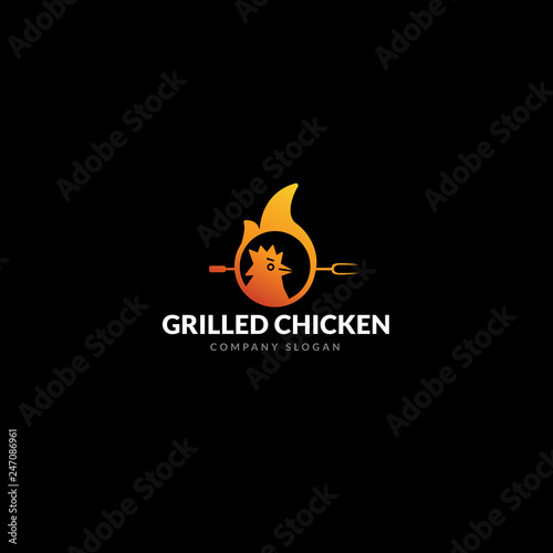 logo grilled chicken restaurant