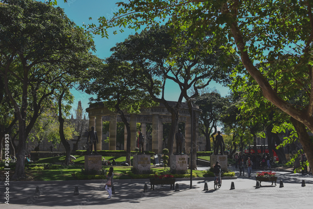 Obraz premium Ciudad verde