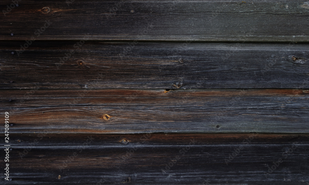 Fototapeta premium Old weathered wooden wall background