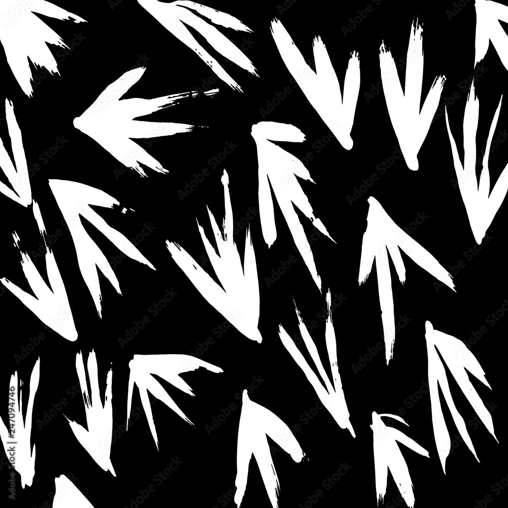 Brush grunge pattern. White and black vector. Brush grunge pattern. White and black vector.