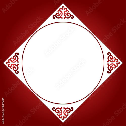 Chinese Paper Cuttings Background 