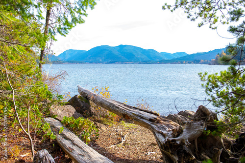 Gordon Bay Park at Cowichan Lake in Vancouver Island, Canada