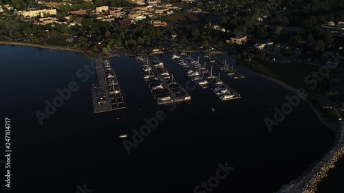 Wallpaper Mural Petoskey Harbor Sunset Torontodigital.ca