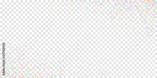 Festive confetti. Celebration stars. Colorful star