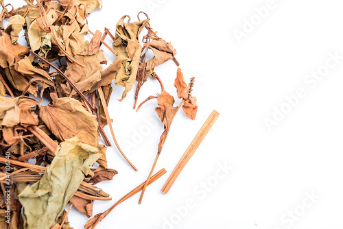 Chinese herbal medicine - dried Houttuynia   Chinese herbal tea