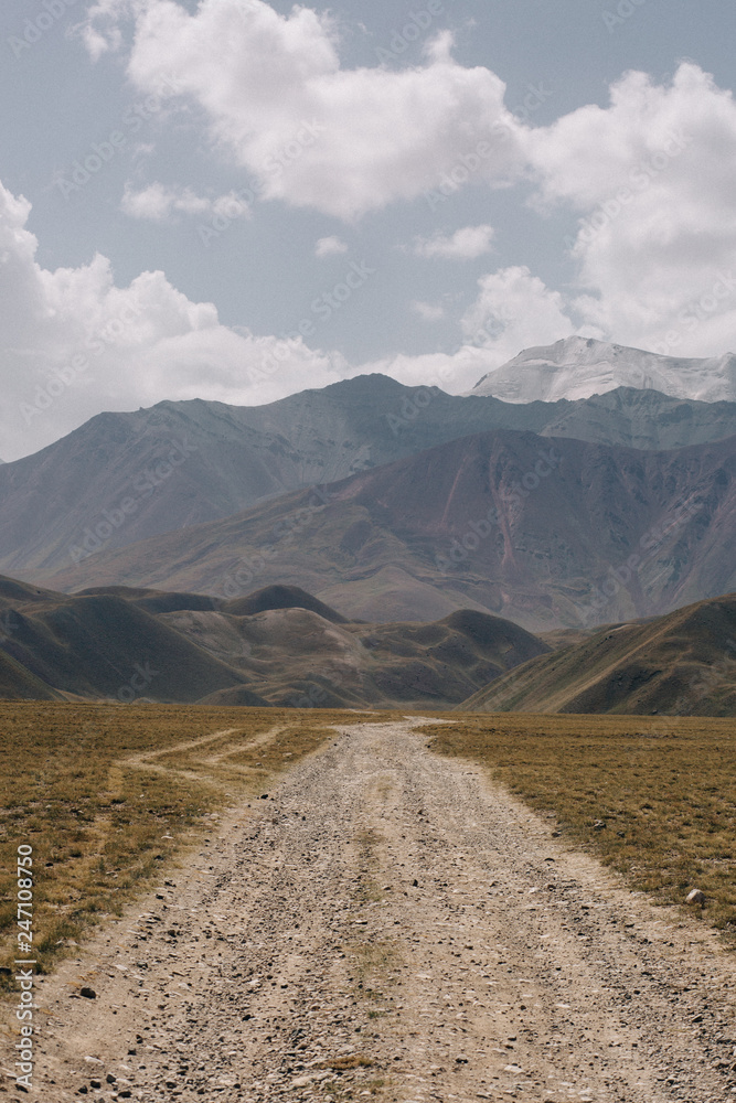 Fototapeta premium Kyrgyzstan landscape