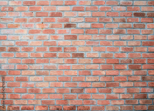 Brick wall texture grunge background with vignetted corners