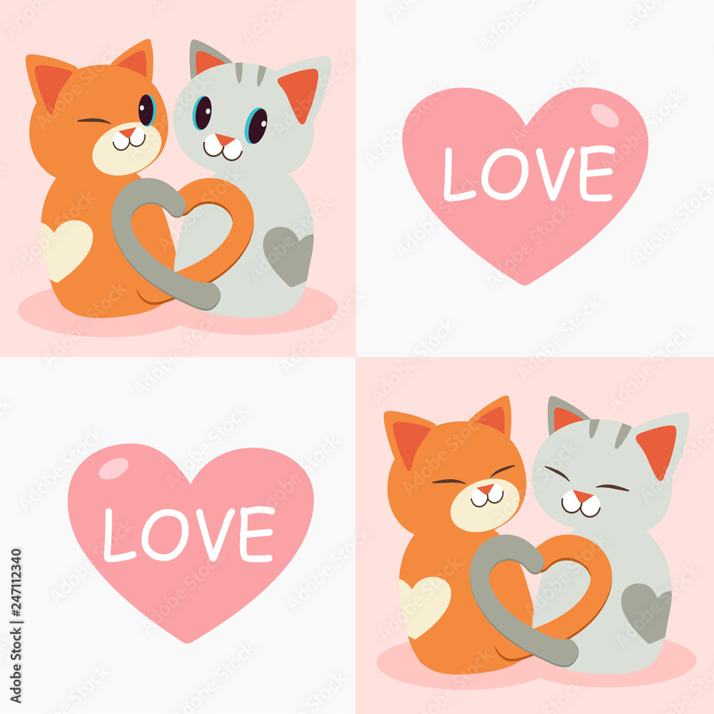 cat love set cat love set