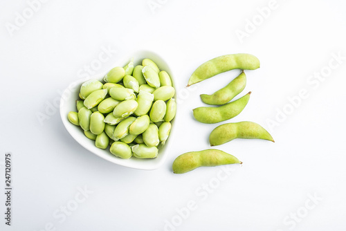 Wallpaper Mural Fresh green soybeans / edamame Torontodigital.ca