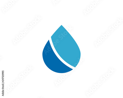water drop Logo Template vector illustration