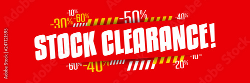 Stock clearance photo
