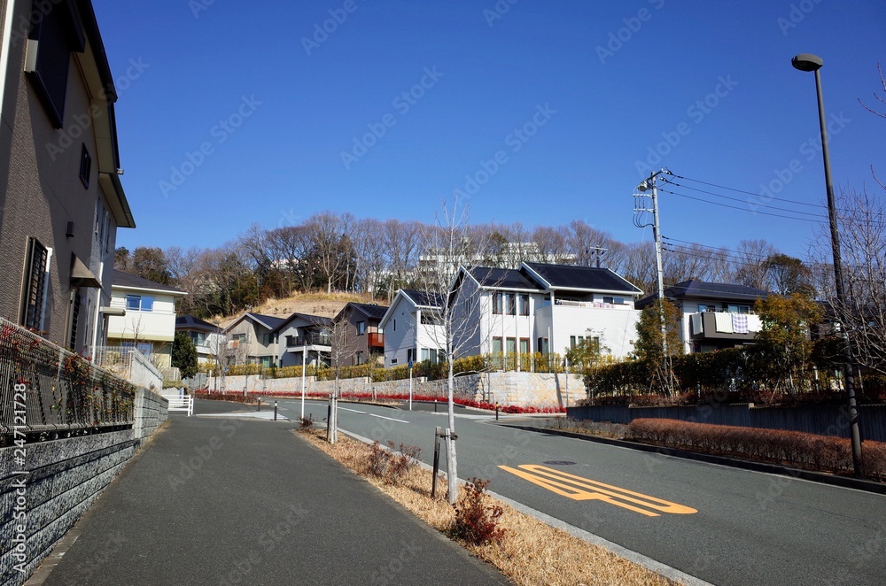 ニュータウン風景 ニュータウン風景