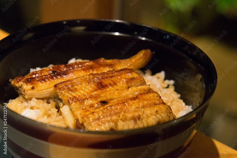 うなぎ丼　eel bowl