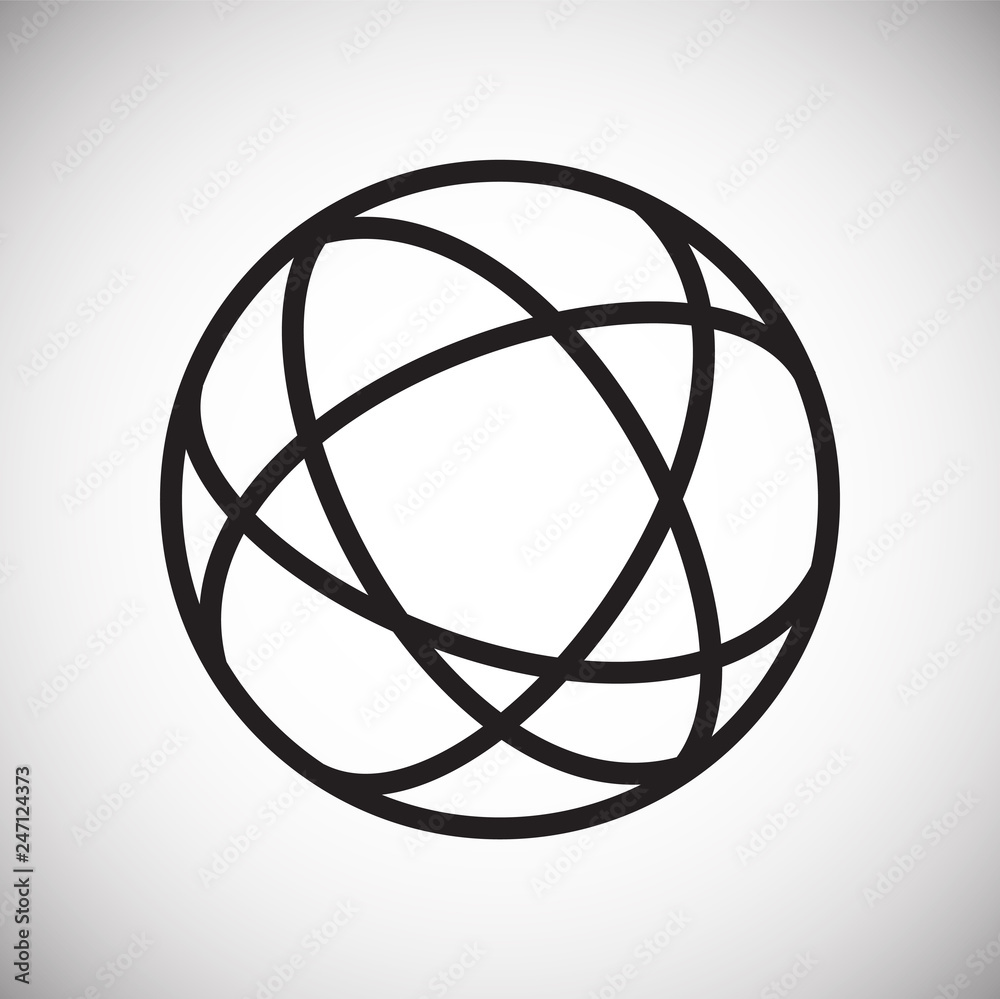Globe icon on white background for graphic and web design, Modern simple vector sign. Internet concept. Trendy symbol for website design web button or mobile app Globe icon on white background for graphic and web design, Modern simple vector sign. Internet concept. Trendy symbol for website design web button or mobile app