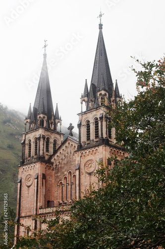 Basílica de Santa María la Real de Covadonga, Asturias, Spain