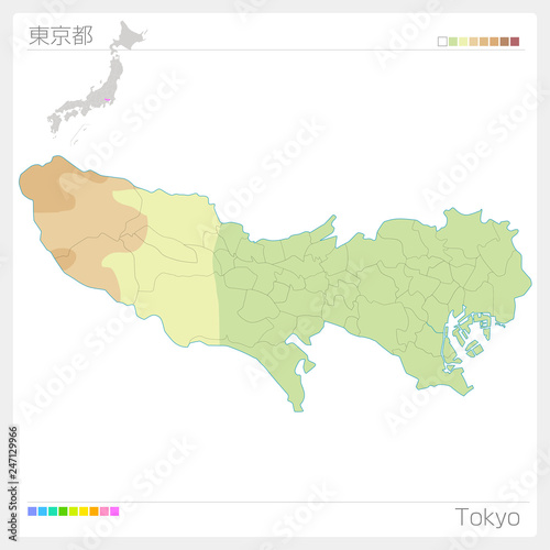 千葉県の地図（等高線・色分け）