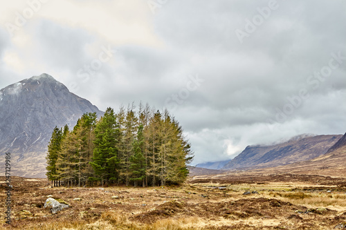 Landscapes from Scotland. Glencoe, Highlands. 