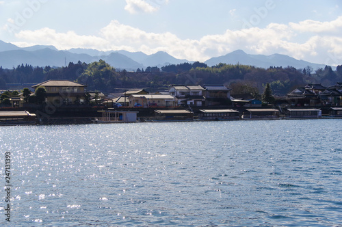 三隈川と屋形船 photo