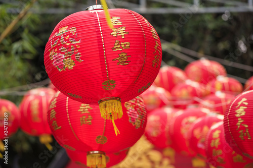 lantern lamps of 2019 Chinese new year