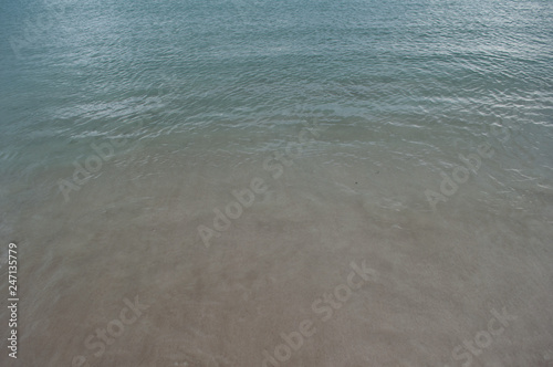 waves on the beach