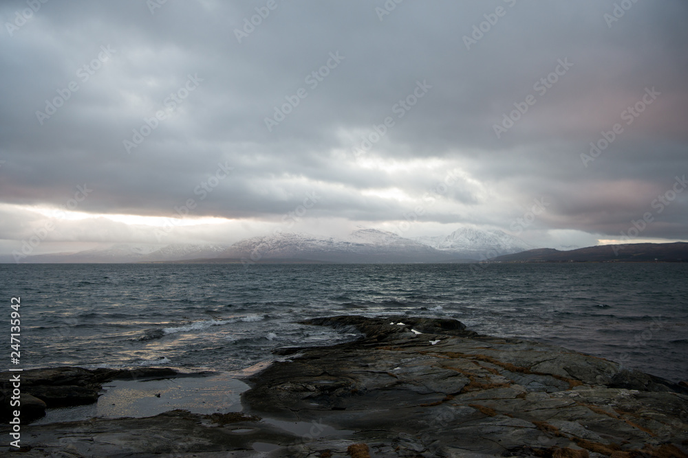 Fototapeta premium Abendstimmung am Meer