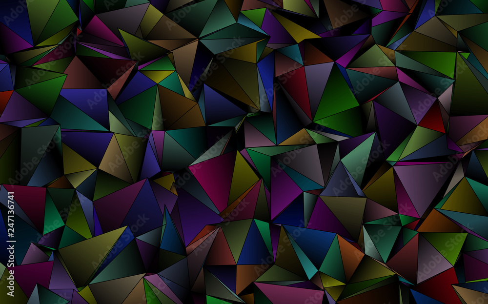 Triangular 3d, modern background Triangular 3d, modern background